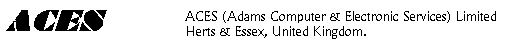 ACES Website